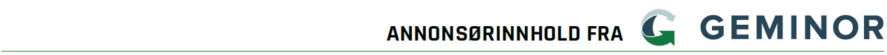 Geminor - Annonsørinnhold på kretsløpet.no